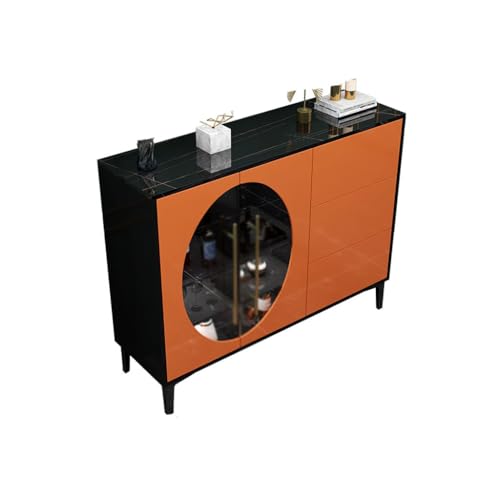 ADERFETBI Weinkeller, modern, minimalistisch, Wandregal, Teemöbel, Wohnzimmer, Esszimmer, Sideboard, Flaschenablage (A) von ADERFETBI