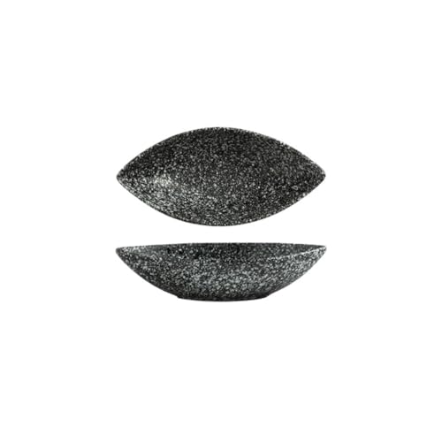 Platten Home Restaurant Retro Geschirr Obstsalat Teller Keramik Snackboard Sojasauce Teller Dessertteller(B) von ADERFETBI
