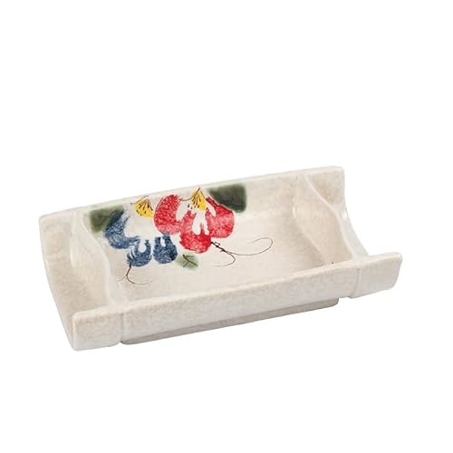 Platten Japanische Retro Teller Sushi Sashimi Teller Teller Reisteller Gemüseteller Salatteller Kreative Keramik Geschirr Dessertteller(B) von ADERFETBI