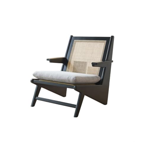 Pouf Sessel Im Freien Moderne einfache kleine sofa Balkon Rückenlehne Einzelner freizeitsessel Wohnzimmer Kleine wohnung Schlafzimmer Freizeitstuhl Outdoor Sofa(B) von ADERFETBI