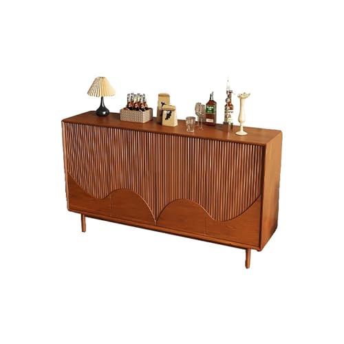 Sideboard 160cm Holz Ablagetisch für den Eingang, Haushalts-Esszimmer Aufbewahrungsschrank, für Küche, Schlafzimmer, Wohnzimmer etc Küchenschrank von ADERFETBI
