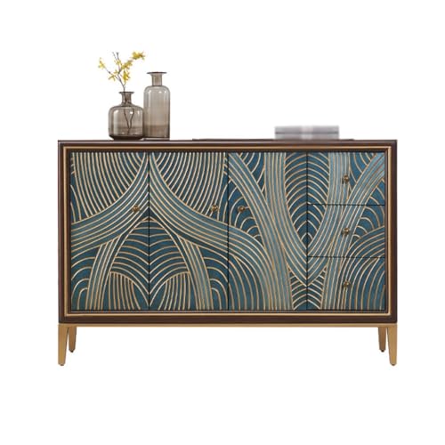 Sideboard Retro Kreative High-End-Kommode Multifunktionaler Eingangsschrank Küchenschrank Küchenschrank Sideboard Retro Kreative High-End-Kommode Multifunktionaler Eingangsschrank Küchenschrank Küchenschrank von ADERFETBI