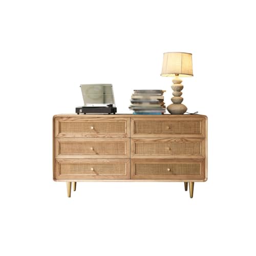 Sideboard Sechs Schubladen Home Küche Geschirr Schrank mit Schubladen Restaurant Kommode Wohnzimmer Regal Weinschrank Küchenschrank von ADERFETBI