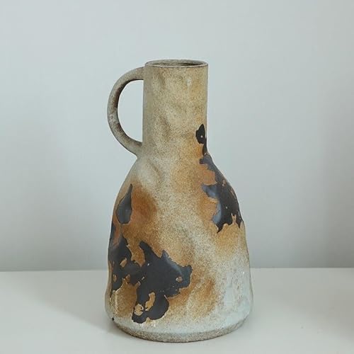 Vase aus Keramik, Steingut, Blumenarrangement, Retro, handgefertigt, Hotel, Zen, Ornamente, chinesischer Stil Vase aus Keramik, Steingut, Blumenarrangement, Retro, handgefertigt, Hotel, Zen, Ornamente, chinesischer Stil von ADERFETBI