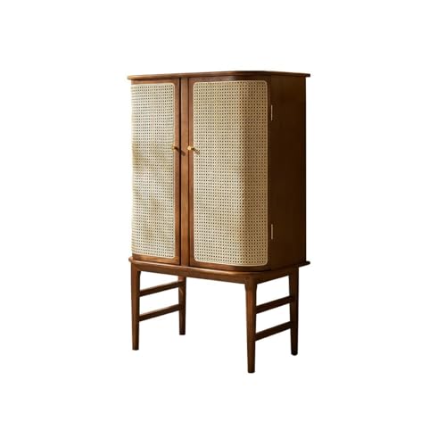 Weinschrank aus Rattan-Holz, Wabi-Sabi-Stil für Weine, Beistellmöbel für Esszimmer, Aufbewahrungsmöbel, Aufbewahrungsmöbel für Wohnzimmer, Eingangsmöbel Weinschrank aus Rattan-Holz, Wabi-Sabi-Stil für Weine, Beistellmöbel für Esszimmer, Aufbewahrungsmöbel, Aufbewahrungsmöbel für Wohnzimmer, Eingangsmöbel von ADERFETBI