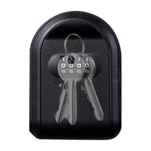 ADERN Schlüsselkasten mit Code - Schlüsselversteck für den Außenbereich, dekoratives Schließfach - Zuverlässiger Schlüsselkasten mit hoher Kapazität für Wohnungen, Außen- und Innenvillen von ADERN