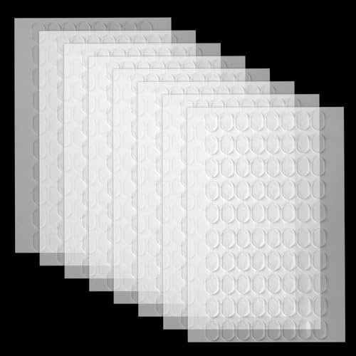 ADERTOS 640PCS Klebepunkte Doppelseitig Transparente Doppelseitige Klebepads für Heim Büro Dekor von ADERTOS