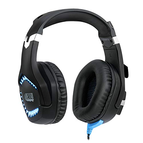 ADESSO Xtream G3-7.1 Surround-Sound Gaming Headset mit Noise Cancelling Mikrofon und LED Beleuchtung für PC, PS4, Xbox, Nintendo Switch und Laptops ADESSO Xtream G3-7.1 Surround-Sound Gaming Headset mit Noise Cancelling Mikrofon und LED Beleuchtung für PC, PS4, Xbox, Nintendo Switch und Laptops von ADESSO