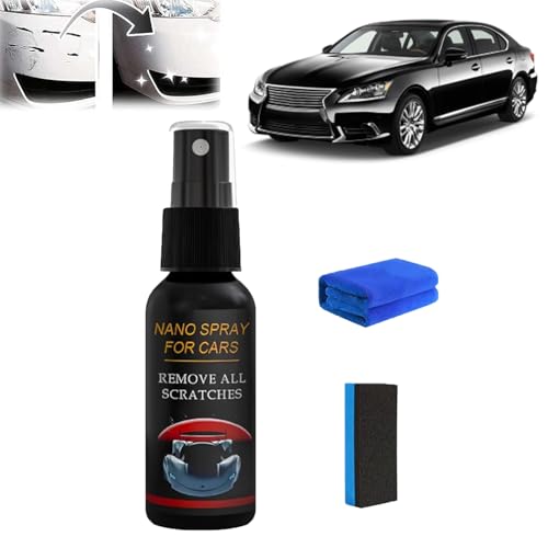 Nurafix - Nurafix Auto Spray Kratzer Entfernen, Nurafix Nano Auto-Kratzerentferner, Nurafix Nano Spray Auto Kratzer Reparatur,Nurafix Keramik Beschichtung Spray,Nurafix Kratzerreparatur (30ml * 1) von ADFUGE