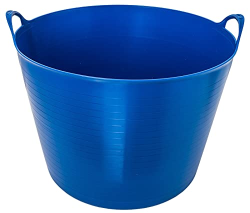 Aufbewahrungskorb - Wäschebehälter - Mehrzweck Container - Wäschekorb - Spielzeugaufbewahrungskorb - Aufbewahrungseimer - Kuscheltier Aufbewahrung - Laubsack 27L Futterschüssel pferd - Toy Box von ADGO