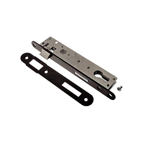 ADGO Jania Schmales Schloss für Wicket Gates 90/22 Insert Universal auf Einem Zylinder Versenkt, Grau von ADGO