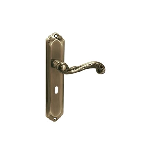 ADGO Retro Round Rod Handle 52 mm Durchmesser 9 mm Tiefe Ungewöhnlicher Stil Griff Länge 114 mm, Aluminium Innengriff Patina Finish Retro Style Handle (Gemeinsamer Schlüssel) von ADGO