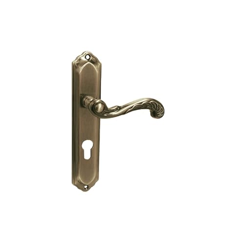 ADGO Retro Round Rod Handle 52 mm Durchmesser 9 mm Tiefe Ungewöhnlicher Stil Griff Länge 114 mm, Aluminium Innengriff Patina Finish Retro Style Handle (Schließzylinder) von ADGO