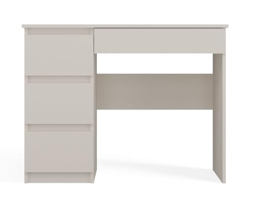 ADGO - Schreibtisch Cashmere - Schreibtisch Mijas mit Schubladen - Computertisch mit Stauraum - für Kinderzimmer, Jugendzimmer, Home Office - 51x98x76cm - Links ADGO - Schreibtisch Cashmere - Schreibtisch Mijas mit Schubladen - Computertisch mit Stauraum - für Kinderzimmer, Jugendzimmer, Home Office - 51x98x76cm - Links von ADGO