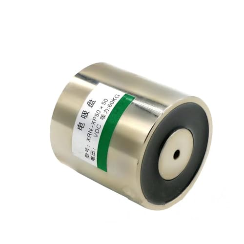 12/24 V 60 kg Heben Halten Runde Magnet Elektromagnet Solenoid 50 mm Durchmesser 1 Stücke(24v) von ADGVECNF