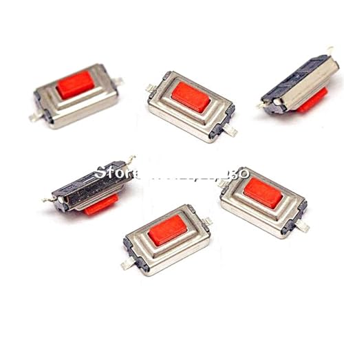 3 * 6 * 2,5mm 3 * 6 * 2,5 H 3x6x2,5mm SMD Rot Push Button Switch Mikroschalter Takt Schalter 200 Stücke von ADGVECNF