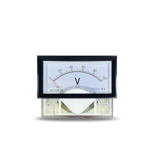 69c17-v DC-Voltmeter 10 V 15 V 20 V 75 V 300 V 450 V 600 V Zeiger 1 Stücke(DC 100V) von ADGVECNF