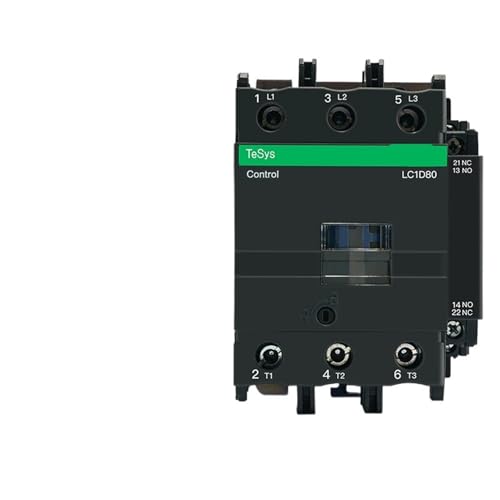 AC-Schütz LC1D80F7C 80A Dreiphasige Spulenspannung AC48V 110V 220V 380V LC1D95F7C 1 Stücke(LC1D95A,48V) von ADGVECNF