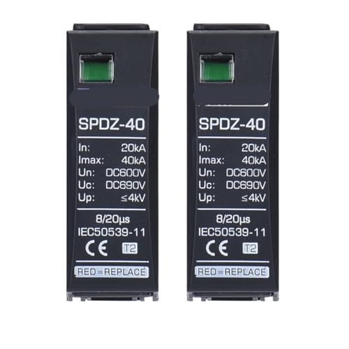AC220V SPD 2P/3P DC 500V 1000V 20KA ~ 40KA Überspannungsschutz-Gruppenschutz TAIXI SPD 1St(AC275V 20-40KA) von ADGVECNF