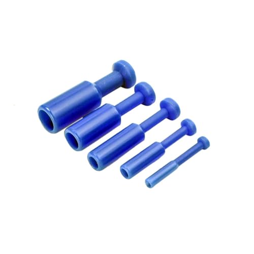 Blaues Nylon-Pneumatik-Stanzrohr, Steckanschluss, Luftleitung PP4 PP6 PP8 PP10 PP12, 10 Stück(PP6) von ADGVECNF