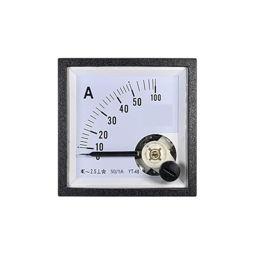 CP48 AC Amperemeter100/1A Amperemeter Zeiger Typ 1A Transformator 99T1 45MM Loch Größe 1Pcs(AC 250-1A) von ADGVECNF