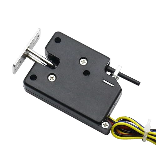 DC12V Kleines elektrisches Schaltschranktürschloss Mini Elektromagnetisches Schloss Lagerschrank Elektroschloss Elektronisches Schloss 1St von ADGVECNF