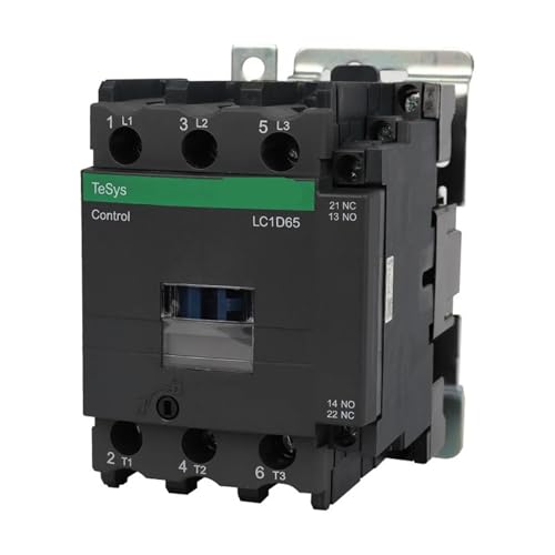 Dreipoliger AC-Schütz LC1D40 LC1D50 LC1D65 LC1D32 LC1D38 B7C F7C Q7C M7C 24 V-380 V 1 Stück(LC1D65,48V) von ADGVECNF
