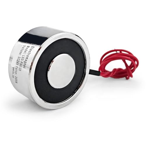 Elektromagnet LSD-P40 * 20 Mini 24VDC Halten Elektrischer Magnet Stromversorgung Kleiner runder Saugnapf 1St von ADGVECNF