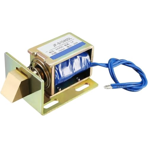 JF-S1040DL Solenoid Electromagnet DC 6V 12V 24V 36V Lock Electric Magnet 1A Force 25N Stroke 10mm 1Pcs(DC 6V) von ADGVECNF