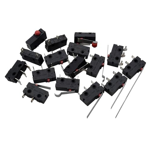 KW12 Reise Endschalter Kontakt Taste KW11-3Z-2 Arc Rod Schalter NO/NC 2/3 PIN 5A 125V/250V 10Pcs(NC 2PIN) von ADGVECNF