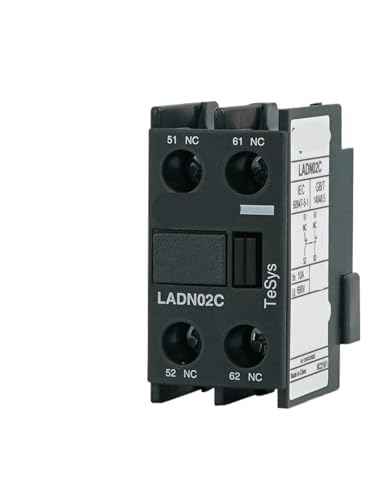 LC1D AC Schütz Hilfs Kontaktieren LADN11C20C02C22C31C Normalerweise Front Hilfs Kontaktieren 1Pcs(LADN20C) von ADGVECNF