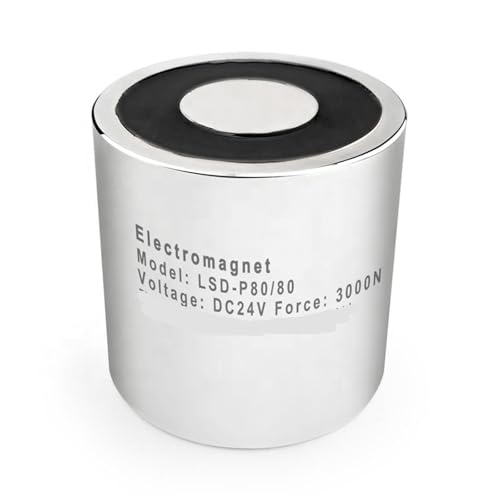 LSD-P80/80 DC Zylinder Elektromagnet Elektromagnetische Solenoid Sucker Hebe Magnet 1Pcs von ADGVECNF