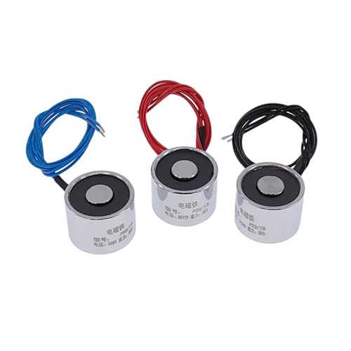 P20/15 Halter Magnet Elektrischer Magnet 3kg Lift 30N DC 5V 6V 12V 24V Elektromagnet Solenoid 1Pcs(6V) von ADGVECNF