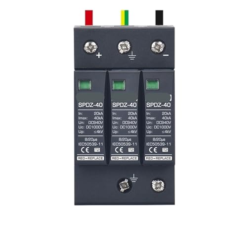 Photovoltaik DC SPD 2P/3P DC12V-1000V 20KA ~ 40KA Schutzeinrichtung Schutz 1St(2P 20-40KA,DC48V) von ADGVECNF