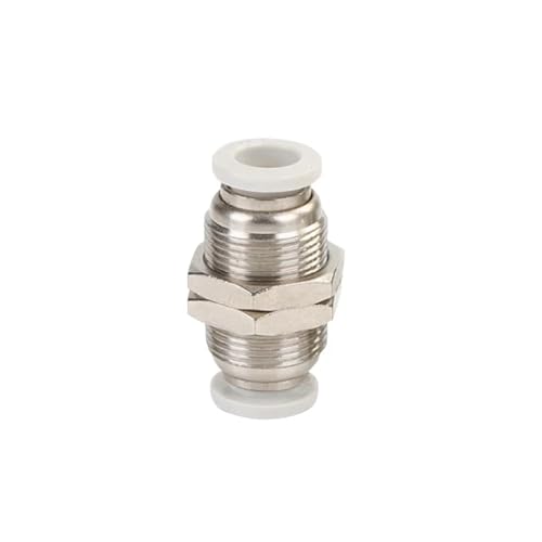 Pneumatische Armaturen Kompressor Luft Rohr Rohr Schlauch Anschluss 4 6 8 10 12mm Schnell Kupplungen PM 1Pcs(PM(White),8mm) von ADGVECNF