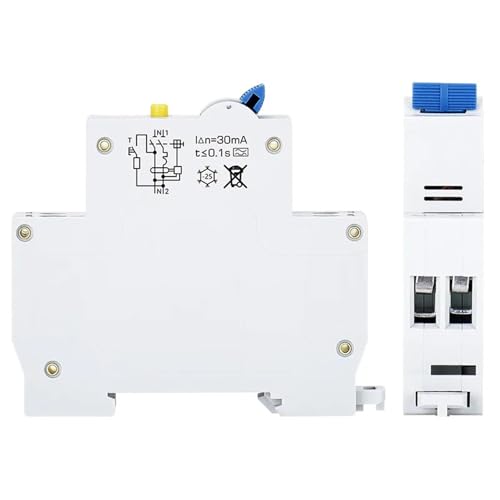 RCBO Typ A 220V 30MA Strom Circuit Breaker RCD MCB RCCB 1P + N 20A 25A 32A Schutz 1Pcs(40A) von ADGVECNF