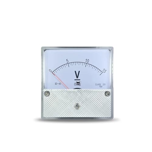 SD80 DC Voltmeter Dc10v 15v 20v 30v 50v 1000v Zeigerinstallation Dh80 Sf80 1Pcs(DC 500V) von ADGVECNF