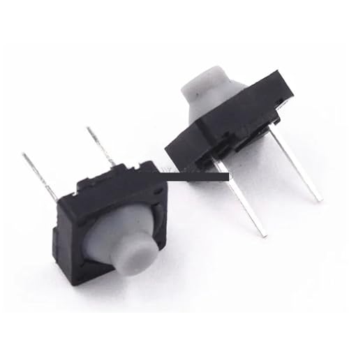 Taktschalter 8 * 8 mm DIP-Schalter 2P Leitfähige Kunststoffknöpfe Wohlfühl-Silikon-Knopfschalter Berührungsschalter Mitte 2 Pins 100 Stück Taktschalter 8 * 8 mm DIP-Schalter 2P Leitfähige Kunststoffknöpfe Wohlfühl-Silikon-Knopfschalter Berührungsschalter Mitte 2 Pins 100 Stück von ADGVECNF