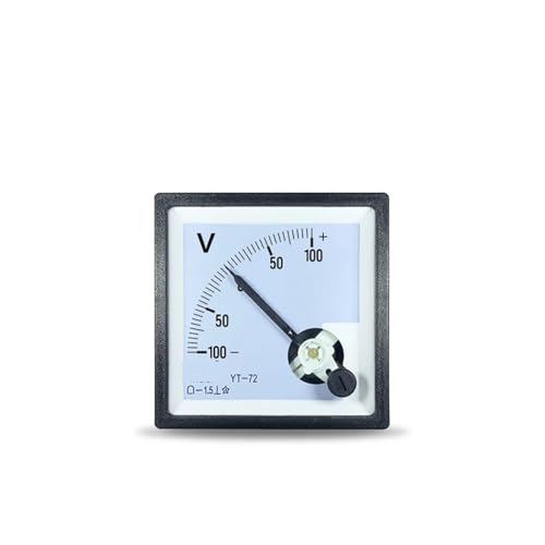 Yt72 Positives und negatives Voltmeter DC ± 10 V 15 V 20 V 30 V 50 V 100 V Bidirektionales Instrument Cp72 1 Stücke(DC -300V To 300V) von ADGVECNF