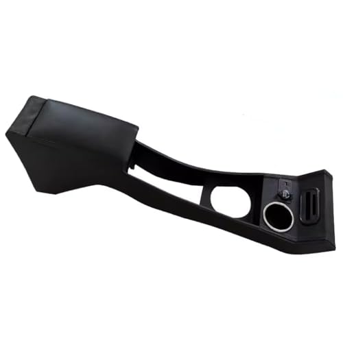 Auto Armlehnenbox Kompatibel für Suzuki Swift, Kratzfest Car Armlehne Box Mittelarmlehne Aufbewahrungsbox Autositze Zubehör,A/Wireless Charging Model-Black von ADHD