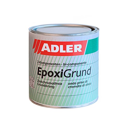 ADLER 2K-Epoxi-Grund 3kg Hellgrau Zinkchromatfrei Lack - Grundierung auf Epoxibasis von ADLER