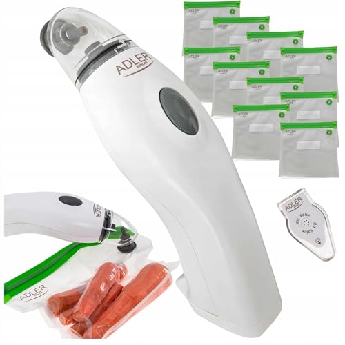 ADLER Food Vacuum Air Extracting Set - 16,34 cm Breite, 1452 W Leistung von ADLER