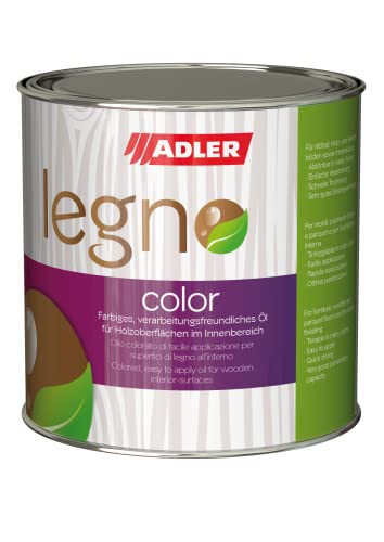 ADLER Legno Color - 2,5 L Navarra - - Farbiges Holzöl für Innen - für Laub- und Nadelhölzer, lasierend von ADLER