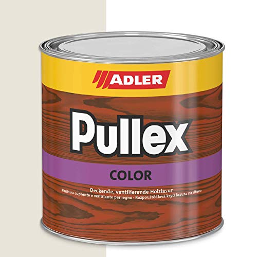 ADLER Pullex Color RAL9001 Cremeweiß 750ml Holzschutz Holzfarbe Außenfarbe weiss creme von ADLER