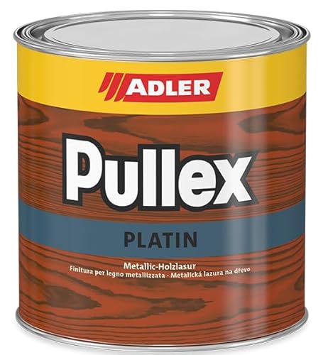 ADLER Pullex Platin Metallic Holzlasur 2,5 L Karneolrot von ADLER