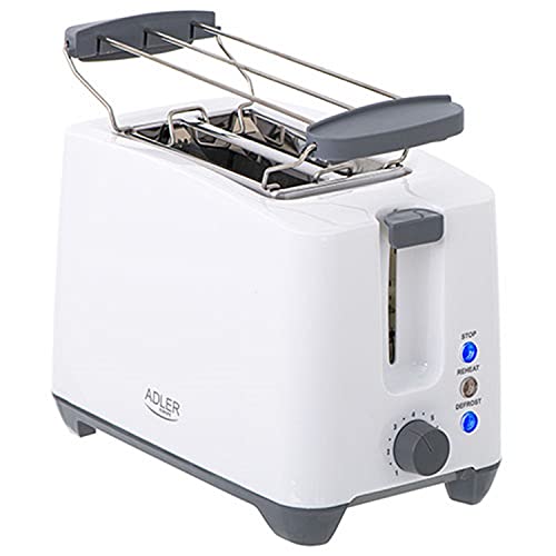 ADLER AD 3216 Toaster für 2 Scheiben von ADLER
