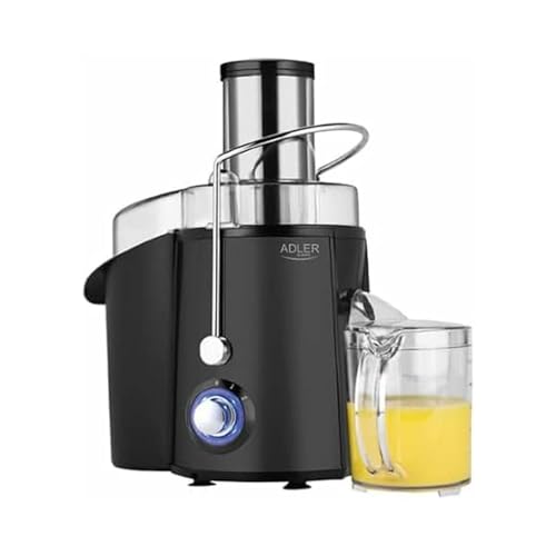 ADLER AD4127 AD 4127 Entsafter, Schwarz von ADLER