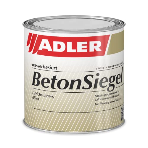 Beton-Siegel 750ml, W10 weiß, tönbar, Betonfarbe innen, Kellerböden, Stiegen, Heizölwannen von ADLER