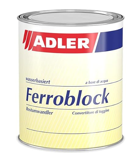 ADLER Ferroblock - 100 ml Rostumwandler Roststabilisierung & Rost-Stopp Rost entfernen von ADLER