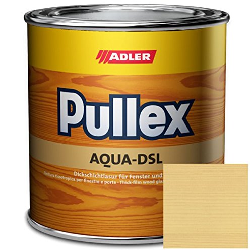 Pullex Aqua-DSL 750ml Hanf Holzlasur Dickschichtlasur Fensterlasur von ADLER